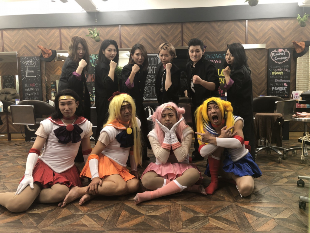大倉山にある人気の美容室「ソラコ（SORACO）大倉山店」のギャラリー「2018年ハロウィーン」の画像