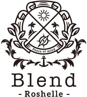元住吉にある人気の美容室・美容院「 Blend Roshelle [ブレンド ロシェル]」のロゴ